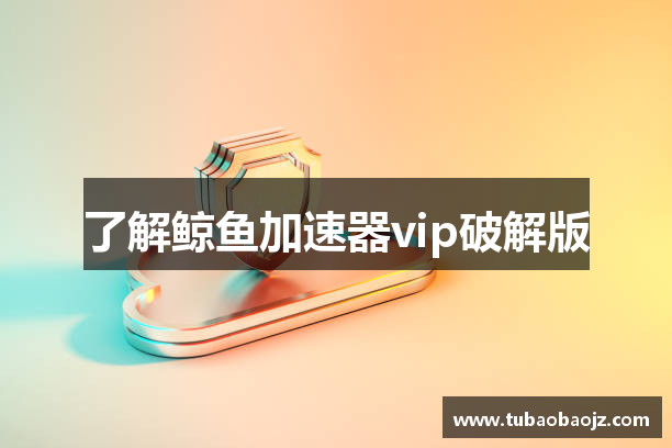 了解鲸鱼加速器vip破解版